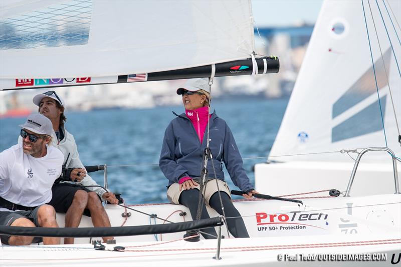 Pamela Rose's J/70 team on Rosebud emerged as the top team in a talent-laden class and was selected as the San Diego NOOD Challenger for the Helly Hansen NOOD Caribbean Championship. - photo © Paul Todd/Outside Images