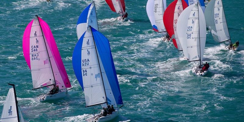 J/70 class in action - photo © J/70 Class Association
