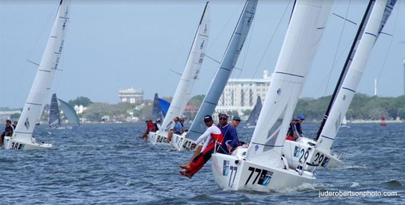 J70 fleet - 2019 Sperry Charleston Race Week, Day 1 - photo © Jude Robertson / www.juderobertsonphoto.com