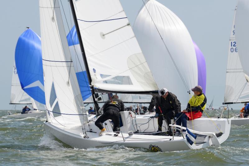 Eat, Sleep, J, Repeat triumphs in the J70 class on day 3 of the RORC Vice Admiral's Cup 2019 photo copyright Rick Tomlinson / www.rick-tomlinson.com taken at Royal Ocean Racing Club and featuring the J70 class