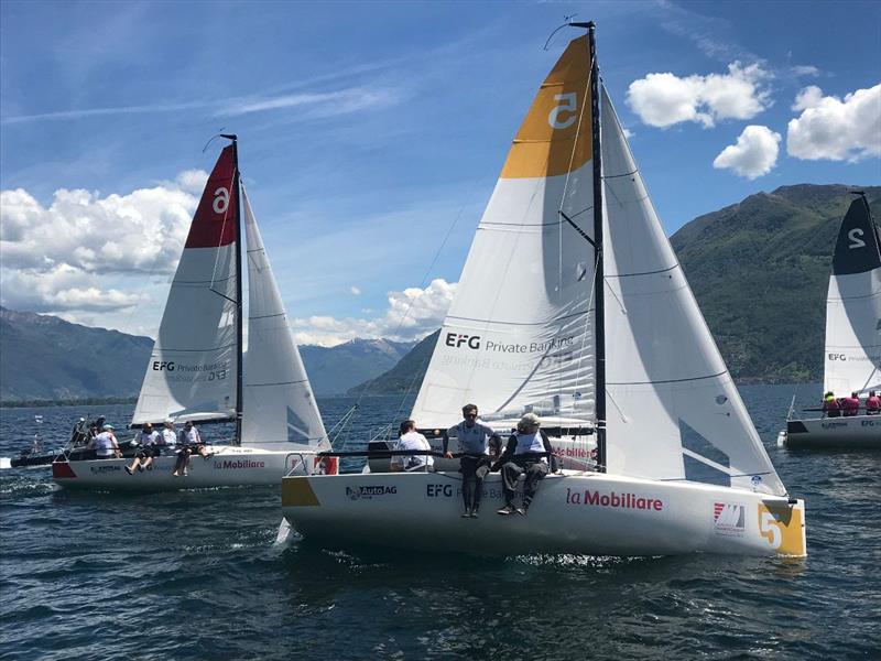 Eurosaf Club Sailing Europeans day 1 photo copyright Icarus Sports taken at  and featuring the J70 class