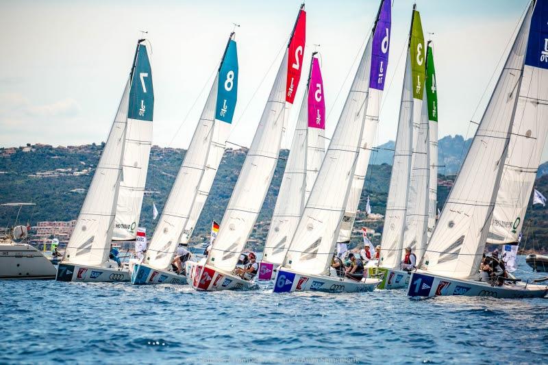 One Ocean SAILING Champions League 2019 photo copyright SCL taken at Yacht Club Costa Smeralda and featuring the J70 class