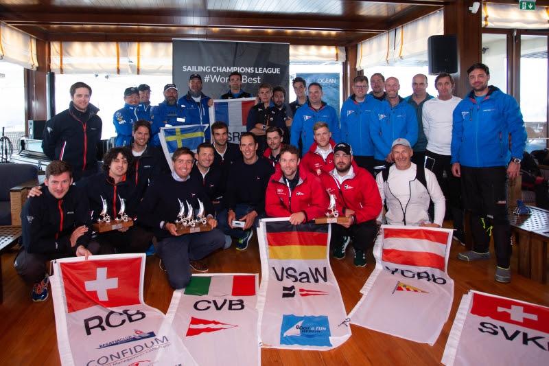 The seven teams qualified for the SCL 2019 Final, One Ocean SAILING Champions League 2019.  - photo © SCL / Anya Semeniouk