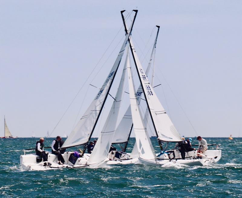 J/70 Southern Area Championship photo copyright Louay Habib taken at Royal Thames Yacht Club and featuring the J70 class