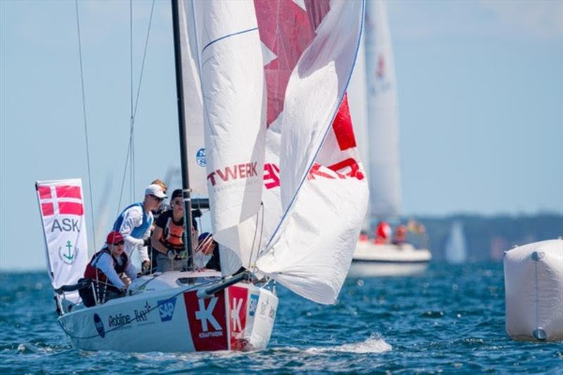 Aarhus Sejlklub has to improve its performance in the next two days - Kiel Week 2019 photo copyright Kiel Week / Sascha Klahn taken at Kieler Yacht Club and featuring the J70 class