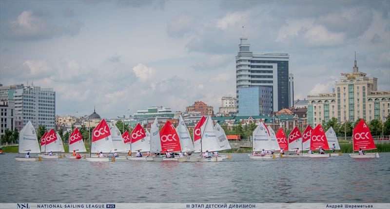 Russian National Sailing League regatta in Kazan photo copyright Sheremetev Andrey taken at  and featuring the J70 class