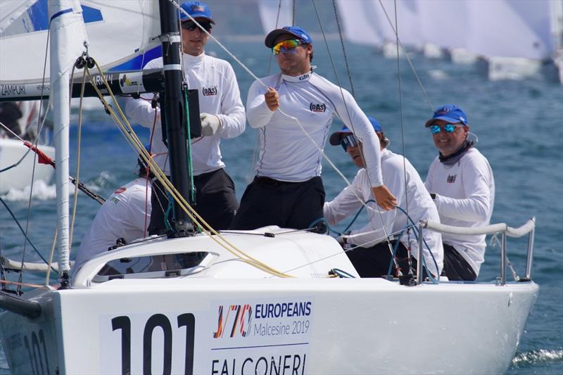 Day 3 - J/70 European Championship 2019 photo copyright J70IC / Lucchi / Lucarelli taken at Fraglia Vela Malcesine and featuring the J70 class