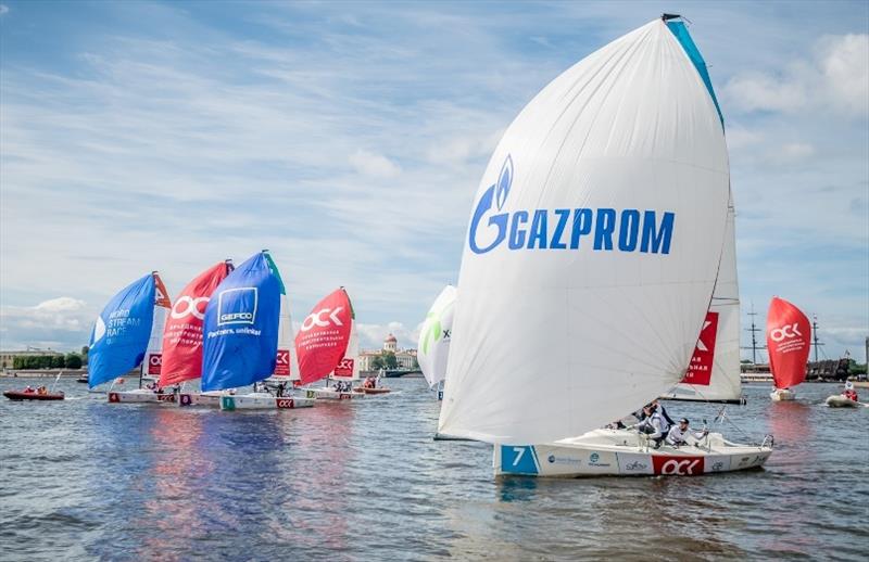Russian National Sailing League stage 5 photo copyright Andrey Sheremetev taken at  and featuring the J70 class