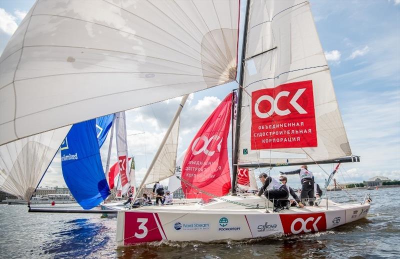 Russian National Sailing League stage 5 photo copyright Andrey Sheremetev taken at  and featuring the J70 class