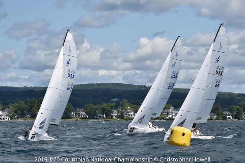 2019 J 70 Corinthian National Championship - Day 1 photo copyright Christopher Howell taken at Little Traverse Yacht Club and featuring the J70 class