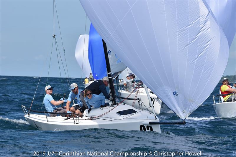 2019 J 70 Corinthian National Championship - Final Day photo copyright Christopher Howell taken at Little Traverse Yacht Club and featuring the J70 class