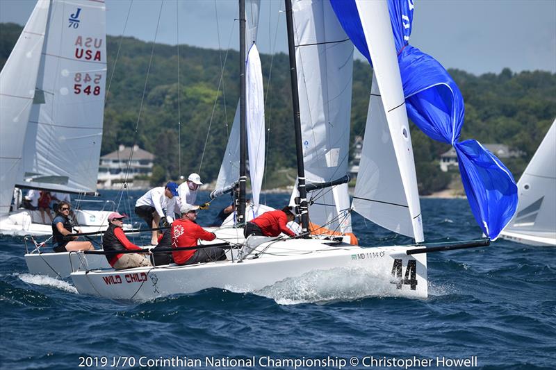 2019 J 70 Corinthian National Championship - Final Day photo copyright Christopher Howell taken at Little Traverse Yacht Club and featuring the J70 class
