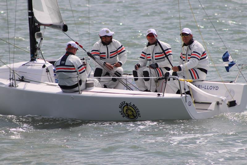 J/70 Grand Slam Series at 2019 Cowes Week photo copyright Louay Habib taken at Cowes Combined Clubs and featuring the J70 class