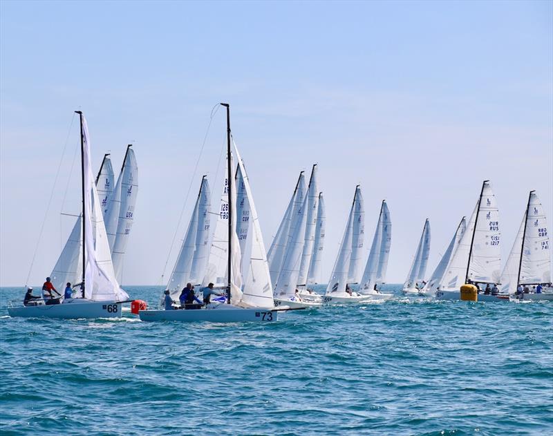 J/70 UK Class National Championships - Day 1 - photo © Louay Habib