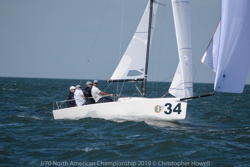 2019 J70 North American Championship photo copyright Christopher Howell taken at Edgewater Yacht Club and featuring the J70 class