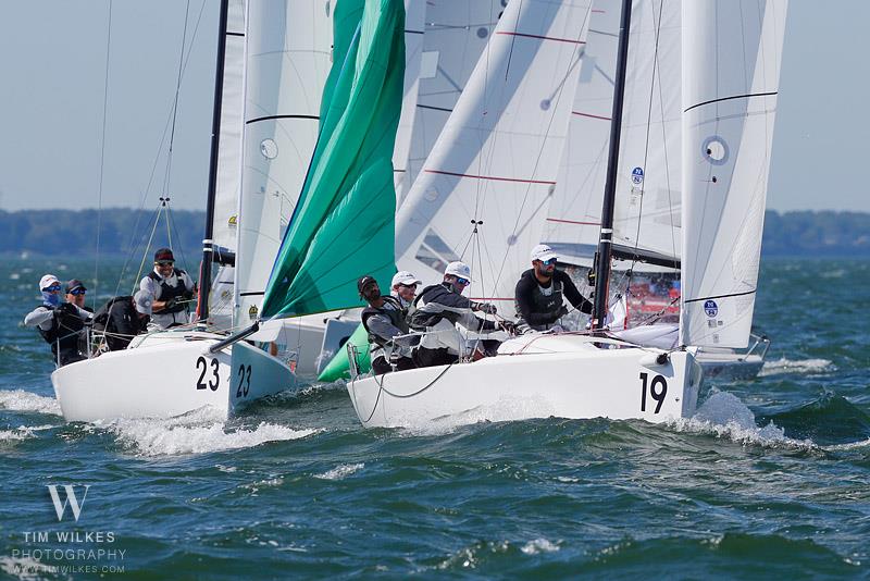 2019 J70 North American Championship at Edgewater Yacht Club Day 3