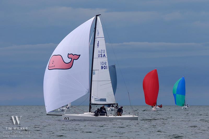 2019 J70 North American Championship - Final Day photo copyright Tim Wilkes taken at Edgewater Yacht Club and featuring the J70 class