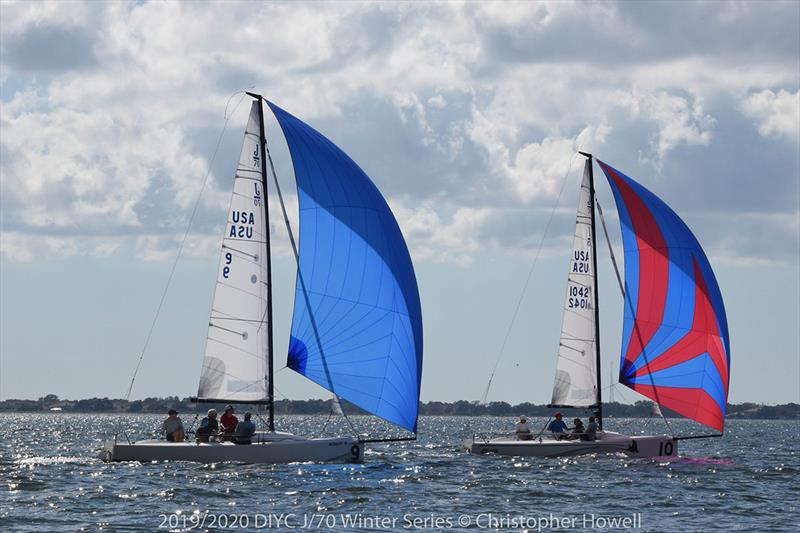 2019/2020 DIYC J 70 Winter Series 1 photo copyright Christopher Howell taken at Davis Island Yacht Club and featuring the J70 class