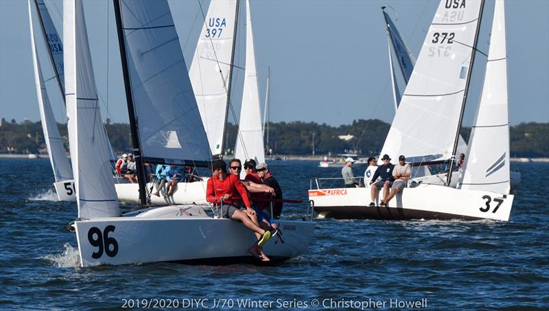 2019/2020 DIYC J 70 Winter Series 1 photo copyright Christopher Howell taken at Davis Island Yacht Club and featuring the J70 class