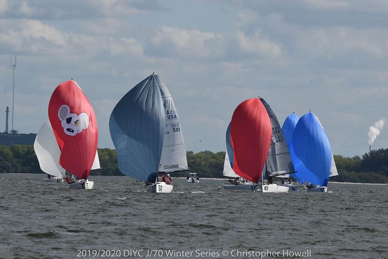 2019/2020 DIYC J 70 Winter Series 1 photo copyright Christopher Howell taken at Davis Island Yacht Club and featuring the J70 class