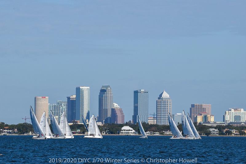 2019/2020 DIYC J 70 Winter Series 1 photo copyright Christopher Howell taken at Davis Island Yacht Club and featuring the J70 class