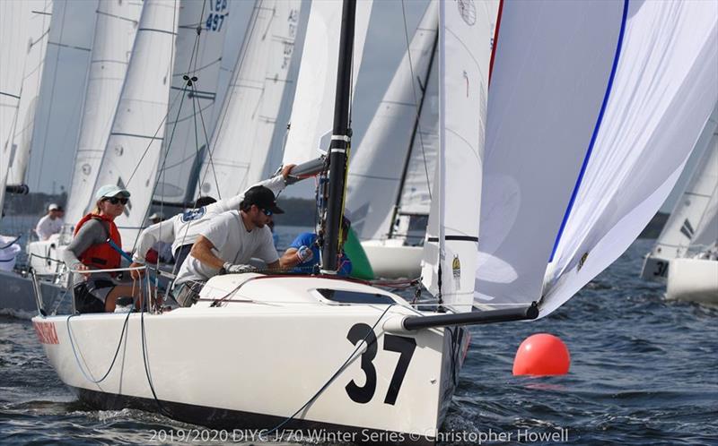 2019/2020 DIYC J 70 Winter Series 2 - photo © Christopher Howell