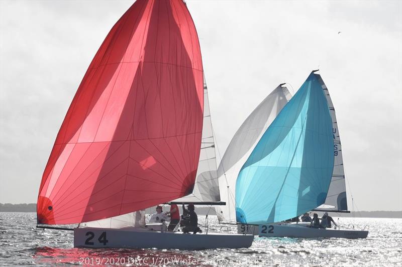 2019/2020 DIYC J 70 Winter Series 2 photo copyright Christopher Howell taken at Davis Island Yacht Club and featuring the J70 class