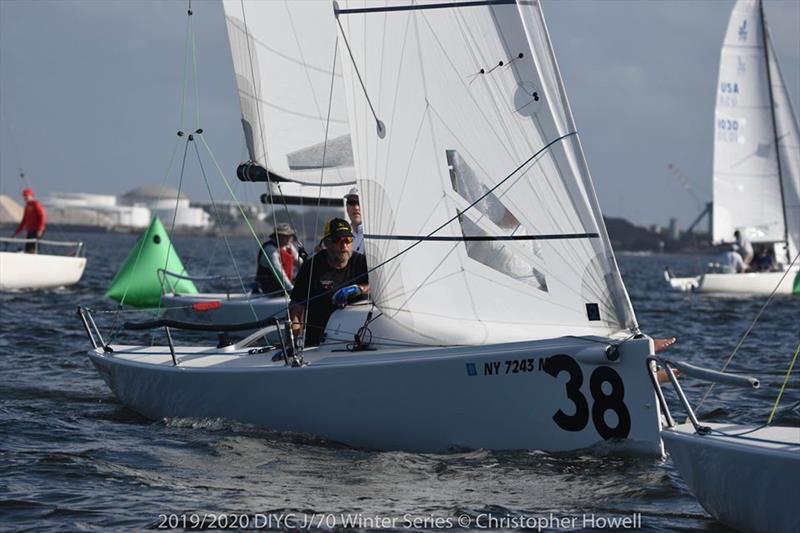 2019/2020 DIYC J 70 Winter Series 2 photo copyright Christopher Howell taken at Davis Island Yacht Club and featuring the J70 class