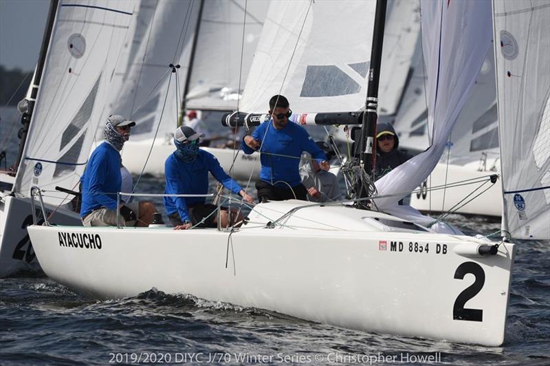 2019/2020 DIYC J 70 Winter Series 2 photo copyright Christopher Howell taken at Davis Island Yacht Club and featuring the J70 class