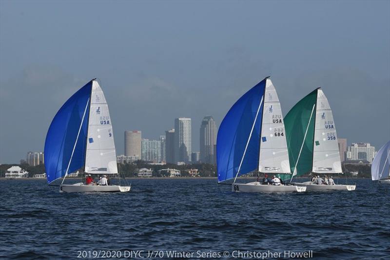 2019/2020 DIYC J 70 Winter Series 2 photo copyright Christopher Howell taken at Davis Island Yacht Club and featuring the J70 class