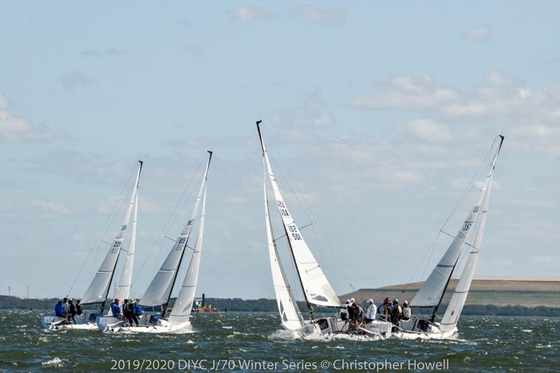 2019/2020 DIYC J 70 Winter Series 3 photo copyright Christopher Howell taken at Davis Island Yacht Club and featuring the J70 class
