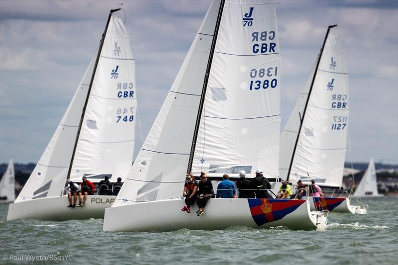 Royal Southern YC Charity Cup Regatta photo copyright Della Parsons taken at Royal Southern Yacht Club and featuring the J70 class