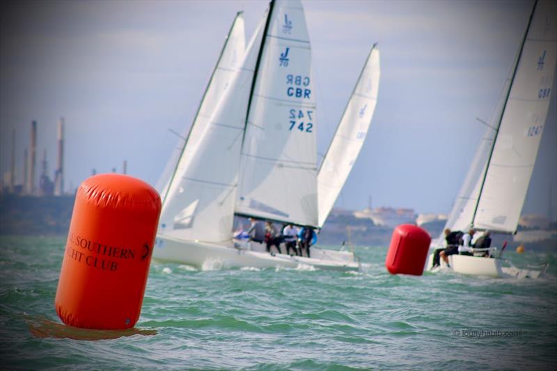 JP Alvarez YC Argentino - GBR 742 - 2020 J/70 UK National Championship - photo © Louay Habib