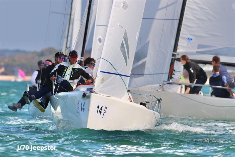 2020 J/70 UK Class National Championships photo copyright Louay Habib taken at Royal Southern Yacht Club and featuring the J70 class