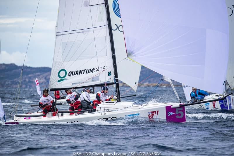 The Italian team from Aeronautica Militare, Audi SAILING Champions League Final 2020 - photo © SAILING Champions League / Sailing Energy