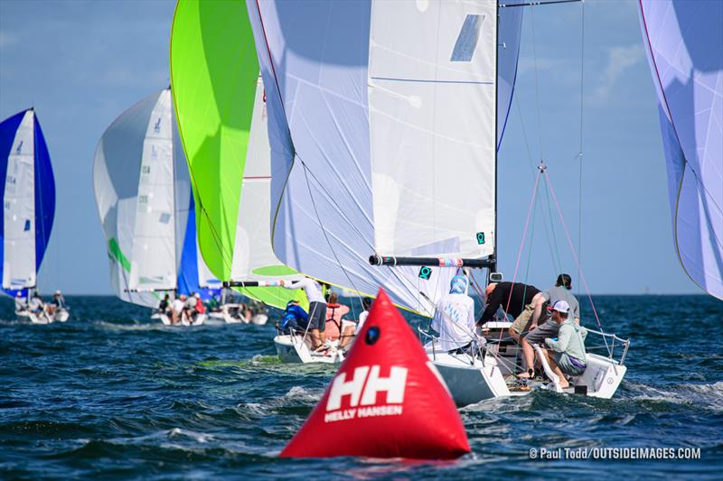 2020 Helly Hansen NOOD Regatta - Saint Petersburg, Florida photo copyright Paul Todd/OutsideImages.com taken at St. Petersburg Yacht Club, Florida and featuring the J70 class