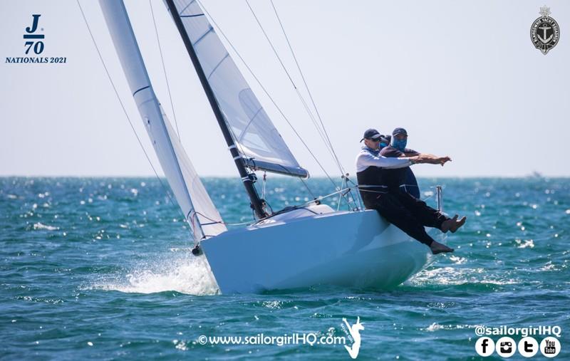 Juno pointing their toes to edge ahead - 2021 J70 Australian Championships day 2 photo copyright Nic Douglass / www.AdventuresofaSailorGirl.com taken at Blairgowrie Yacht Squadron and featuring the J70 class