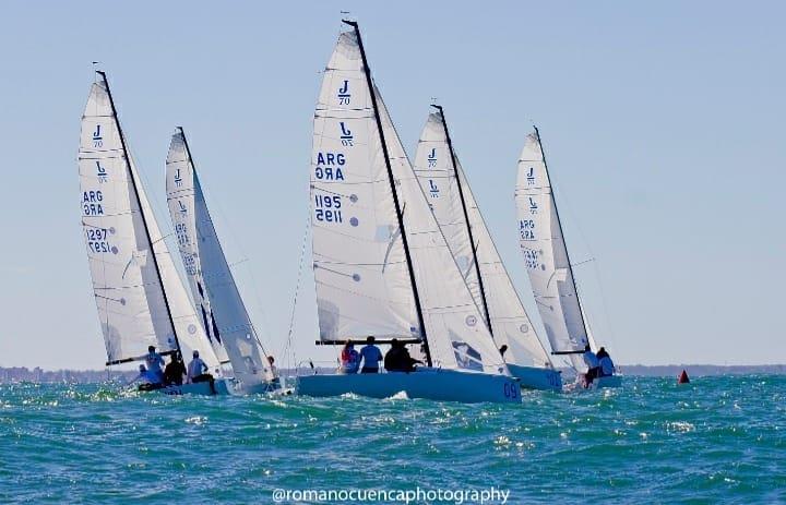 Argentinean J/70 fleet photo copyright Romano Cuenca photography taken at  and featuring the J70 class