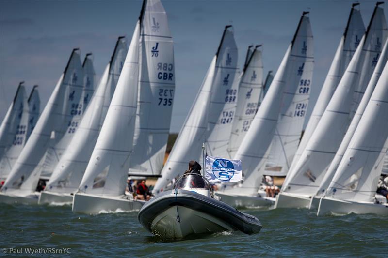 2021 Champagne Charlie June Regatta photo copyright Paul Wyeth / RSrnYC taken at Royal Southern Yacht Club and featuring the J70 class