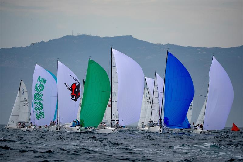 2021 J/70 World Championship - Day 1 photo copyright Sharon Green / Ultimate Sailing taken at California Yacht Club and featuring the J70 class