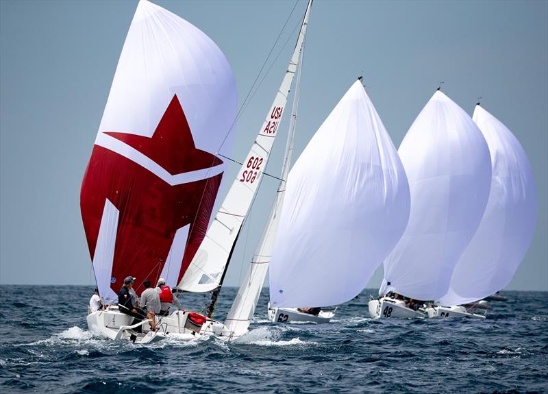 2021 J/70 World Championship - Day 1 photo copyright Sharon Green / Ultimate Sailing taken at California Yacht Club and featuring the J70 class