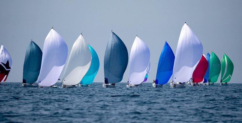 2021 J/70 World Championship - Day 3 photo copyright Sharon Green / Ultimate Sailing taken at California Yacht Club and featuring the J70 class