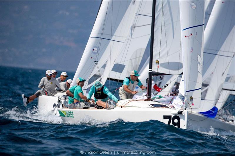 2021 J/70 World Championship photo copyright Sharon Green / Ultimate Sailing taken at California Yacht Club and featuring the J70 class