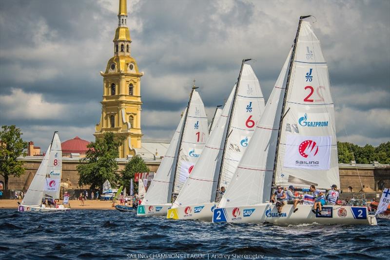 Sailing Champions League Cup photo copyright Andrey Sheremetev taken at Yacht Club of Saint-Petersburg and featuring the J70 class