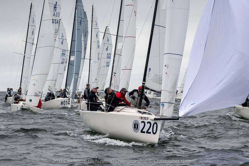 2021 Mustang Survival J70 Corinthian National Championship - Day 1 photo copyright Christopher Howell taken at  and featuring the J70 class