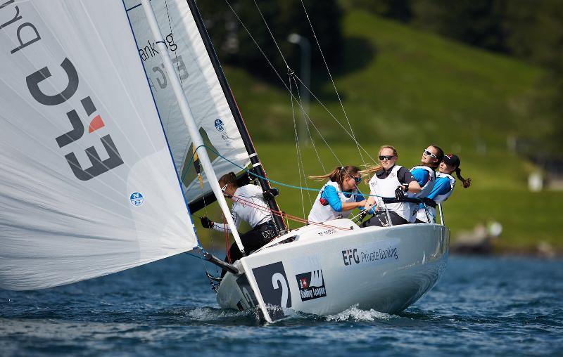Swiss Women's J/70 Championship photo copyright Swiss Sailing League taken at  and featuring the J70 class