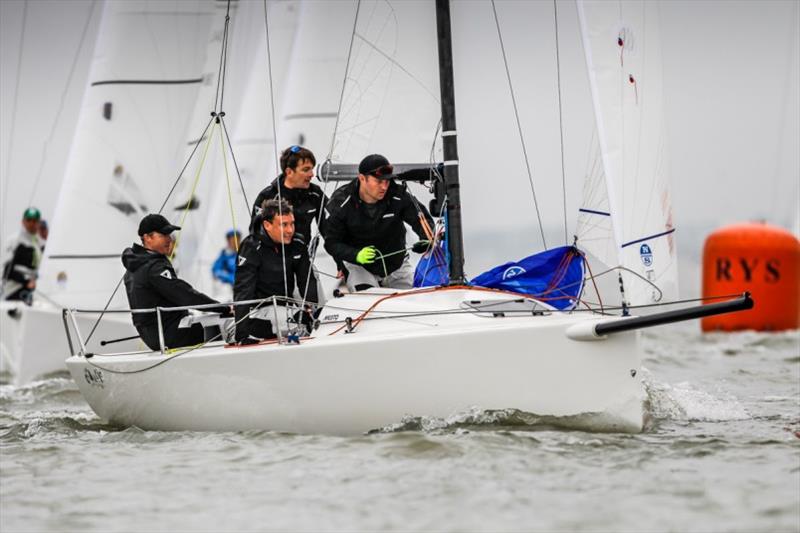 Chaotic - 2021 J/70 UK National Championships photo copyright Paul Wyeth taken at Royal Yacht Squadron and featuring the J70 class