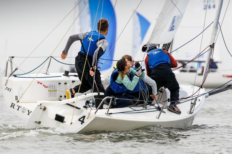 2021 J/70 UK National Championships photo copyright Paul Wyeth taken at Royal Yacht Squadron and featuring the J70 class