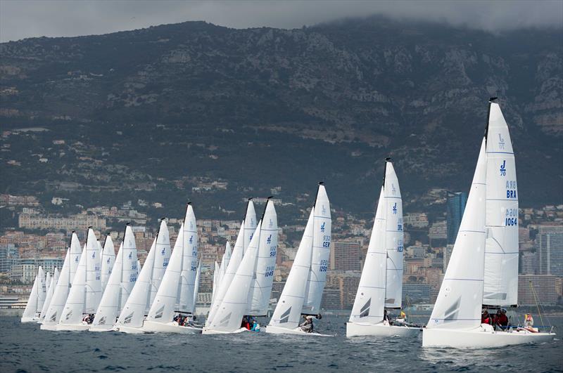 9th Monaco Sportsboat Winter Series photo copyright Martin Messmer taken at Yacht Club de Monaco and featuring the J70 class