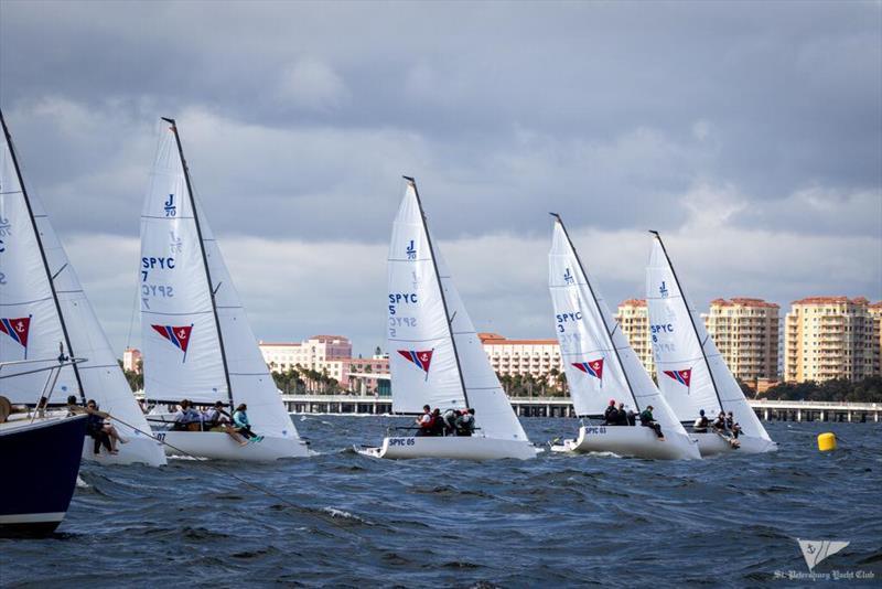 2021 J70 Youth National Championship photo copyright USA J/70 Class Association taken at St. Petersburg Yacht Club, Florida and featuring the J70 class